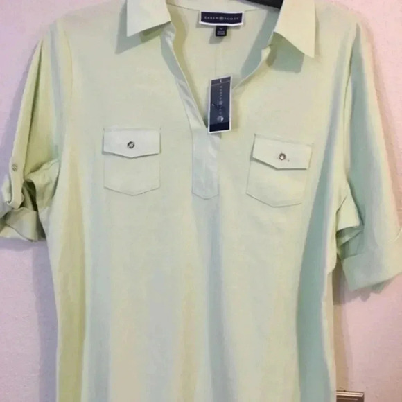 Karen Scott  ladies blouse 1X - Picture 4 of 16